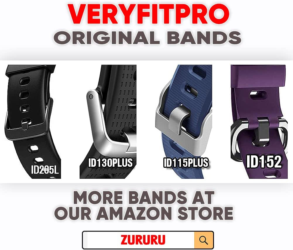 Replacement Bands for Veryfitpro ID115Plus HR Fitness Tracker Smart Watch