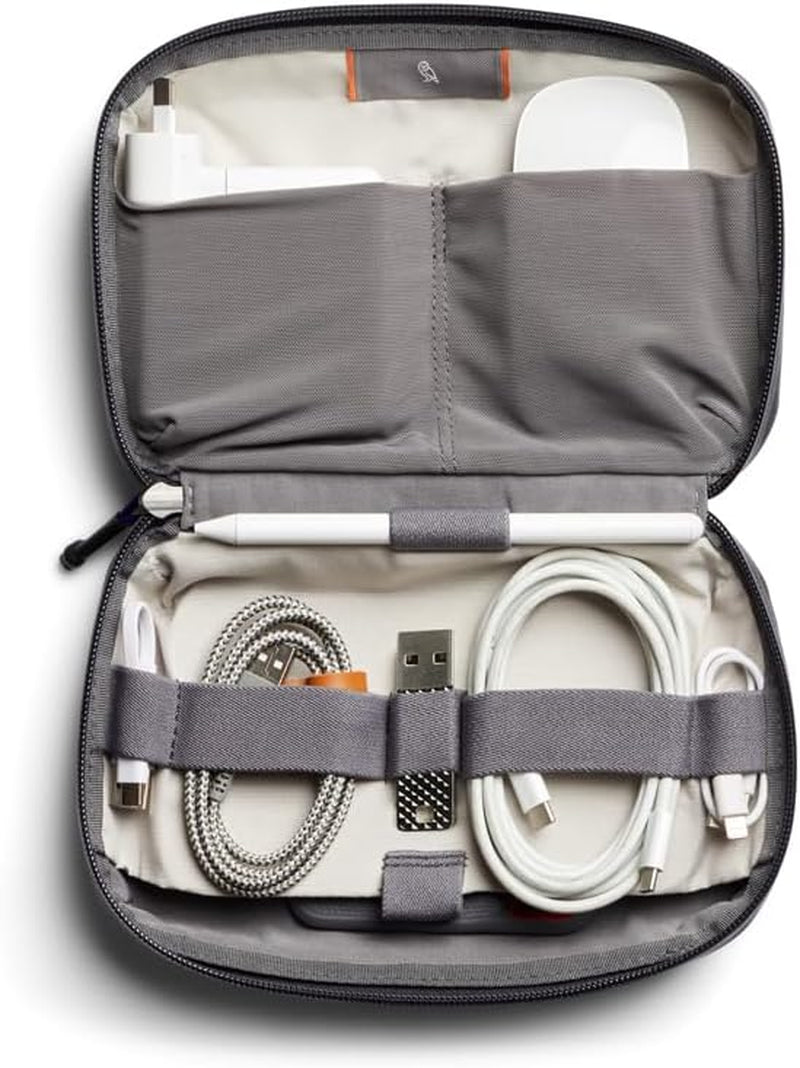 Tech Accessories Organizer Pouch with Zipper Closure for Power Bank, Phone Charger, Cables, and More