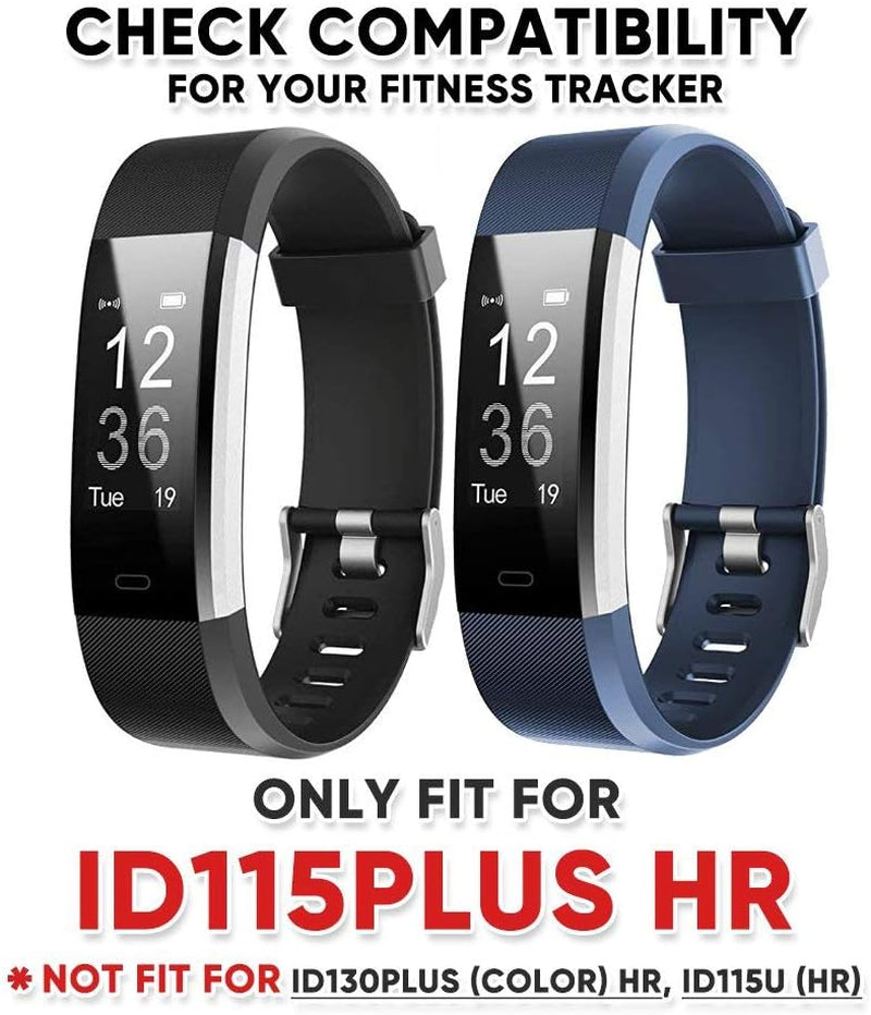 Replacement Bands for Veryfitpro ID115Plus HR Fitness Tracker Smart Watch