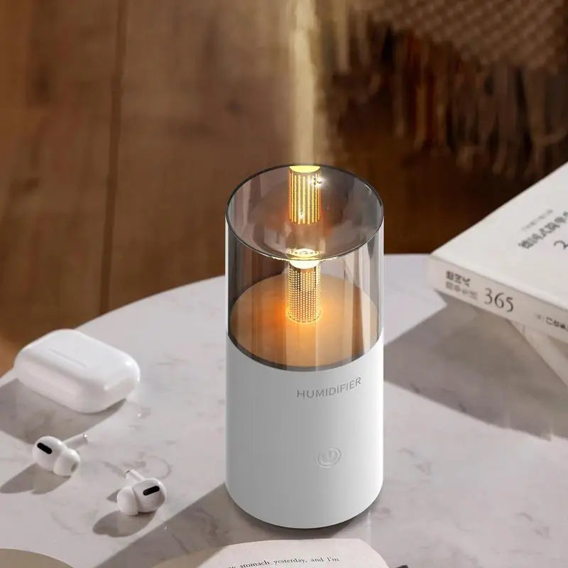 Portable USB Car Aromatherapy Diffuser and Humidifier for Office and Vehicle Use