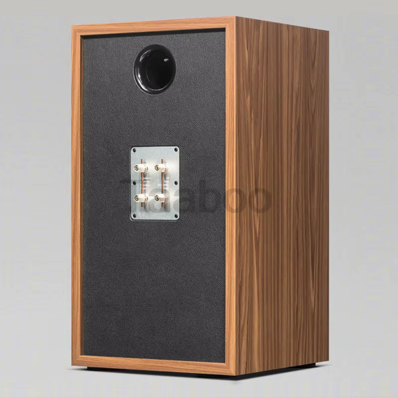 8-Inch Three-Way Labyrinth Speaker Enclosure for Bookshelf and DIY Hi-Fi Audio Applications - Handmade Wooden Passive Speaker Box