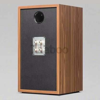 8-Inch Three-Way Labyrinth Speaker Enclosure for Bookshelf and DIY Hi-Fi Audio Applications - Handmade Wooden Passive Speaker Box
